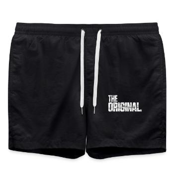 The Original - Badeshorts - Schwarz - Vorne - AI Model Male 185 light (185cm)