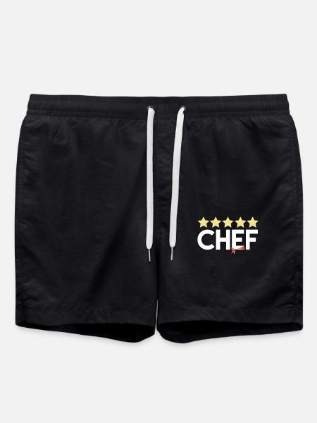 Star chef gift - Swim Trunks - black