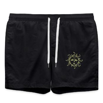 Soleil - Short de bain - noir - Devant - AI Model Male 185 light (185cm)