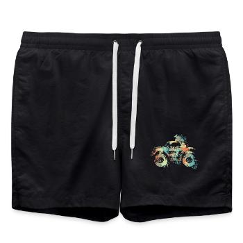 Quad ATV Splash - Short de bain - noir - Devant - AI Model Male 185 light (185cm)