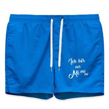 Witziger Spruch Für Sarkastische MiMiMi Fans - Badeshorts - Cobalt blue - Vorne