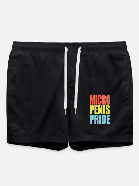 Micro penis pride - Swim Trunks - black