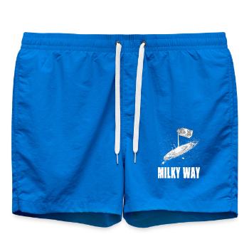 Milky Way für einen Astronom Sterne Beobachter - Badeshorts - Cobalt blue - Vorne