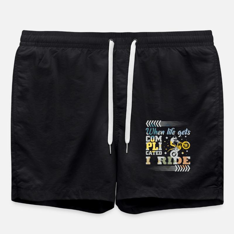 Vélo d'essai disant - Short de bain - noir