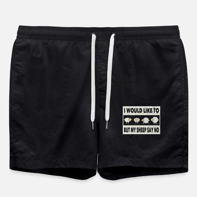 Mouton drôle - Short de bain - noir