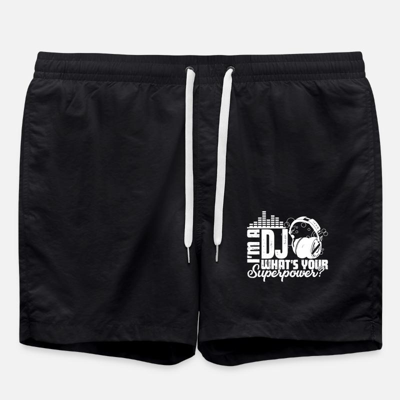 DJ Ich bin ein DJ - Badeshorts - Schwarz