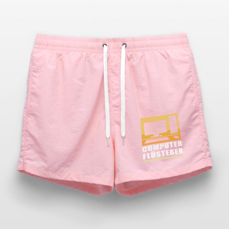Computer Flüsterer | Informatiker Admin Geschenk Badeshorts