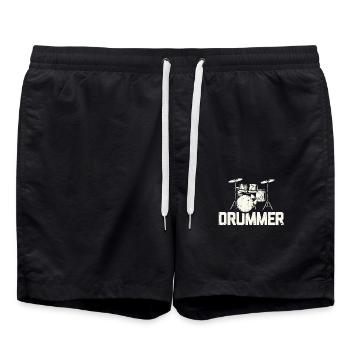 Batterie batteur cadeau batteur batteur - Short de bain - noir - Devant - AI Model Male 185 light (185cm)