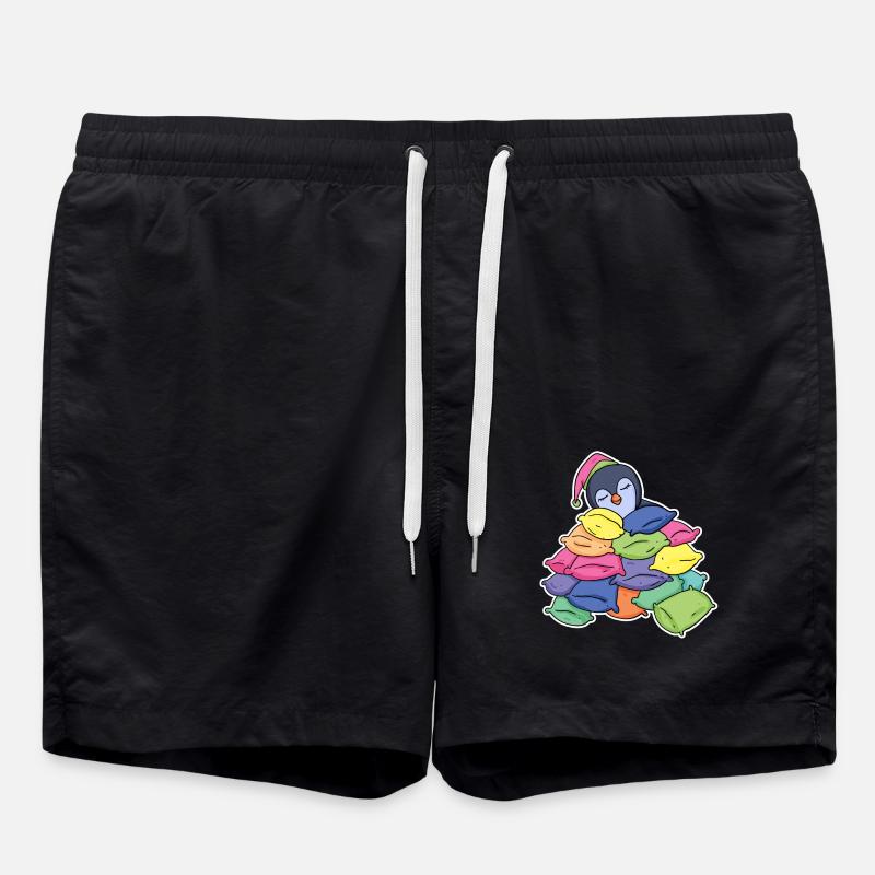 Pingouin endormi - Short de bain - noir