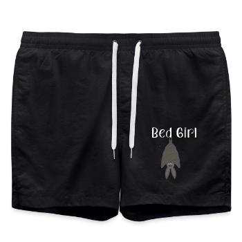 Pyjama pyjama pyjama chauve-souris Bedgirl - Short de bain - noir - Devant - AI Model Male 185 light (185cm)