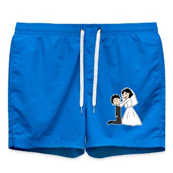 Marié drôle - Short de bain - cobalt blue - Devant