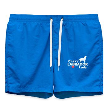 Dame de chiens labrador fou - Short de bain - cobalt blue - Devant