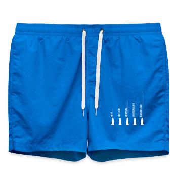 Patient Spritze - Badeshorts - Cobalt blue - Vorne