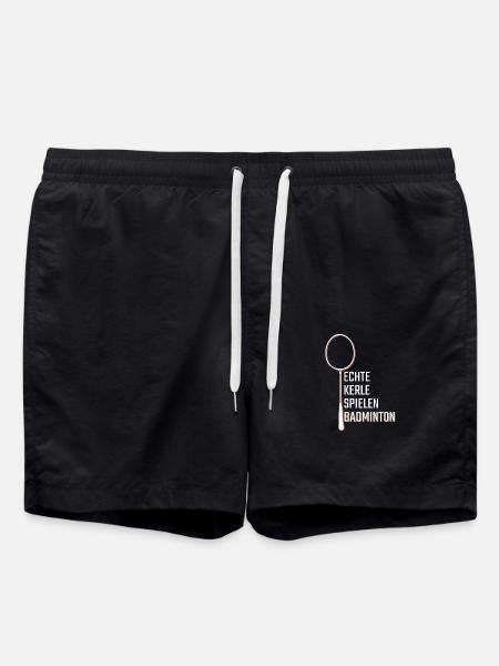badminton - Short de bain - noir