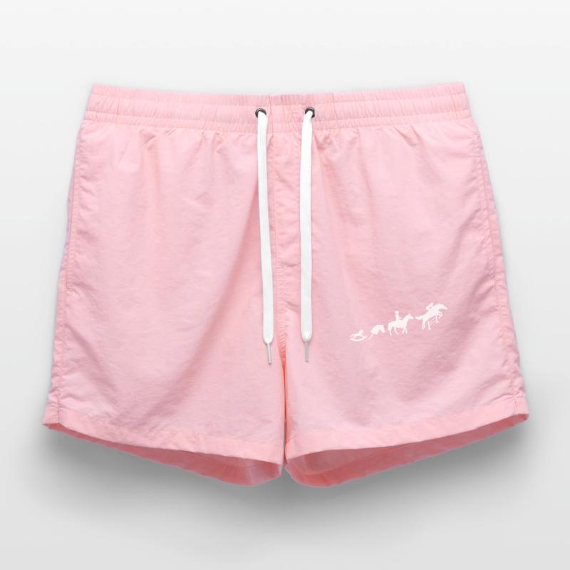 Evolution Jumping Riders Riding Swim Trunks