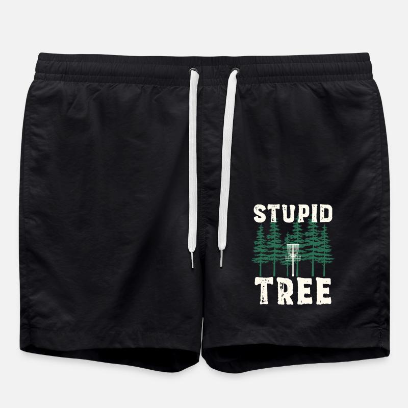 Disc Golf Discgolf | Discgolfspieler Geschenk - Badeshorts - Schwarz