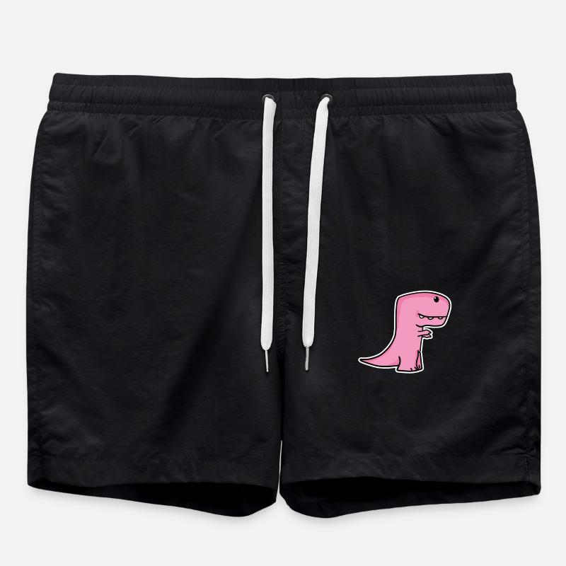 Dinosaurs for children - Swim Trunks - black