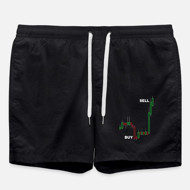 Börse - Badeshorts - Schwarz