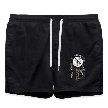 RC Helicopter Definition Pilot Remote Controlled ECG - Swim Trunks - black - Front - AI Model Male 185 light (185cm)