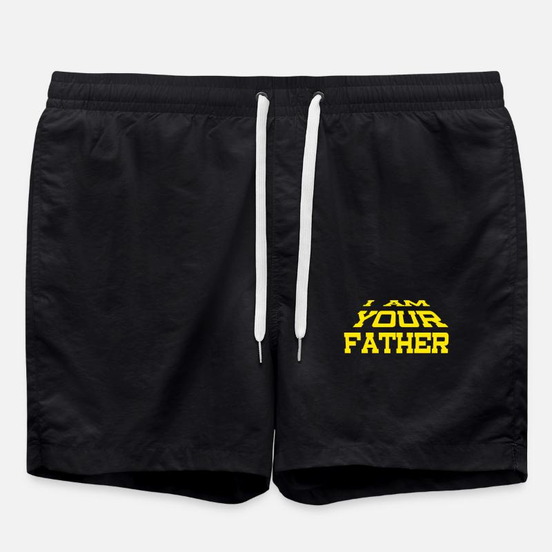 I am your father - Swim Trunks - black