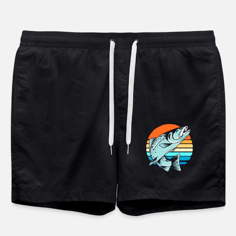 Fishing Fishing - Swim Trunks - black