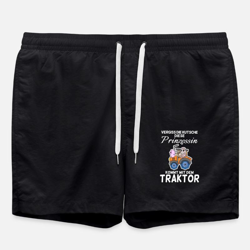 Prinzessin - Badeshorts - Schwarz