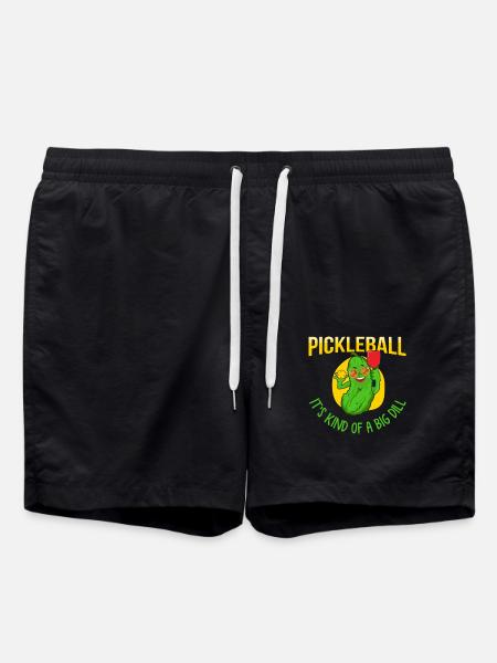Agurk, agurk agurk, vegetar, - Badeshorts - sort