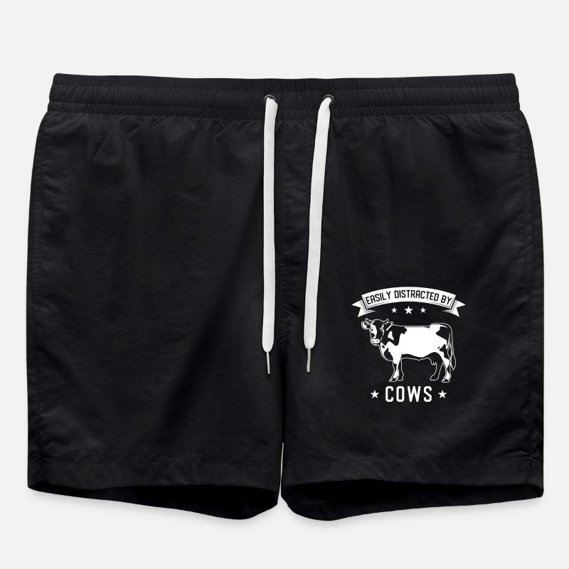 Vaches Rengaine - Short de bain - noir