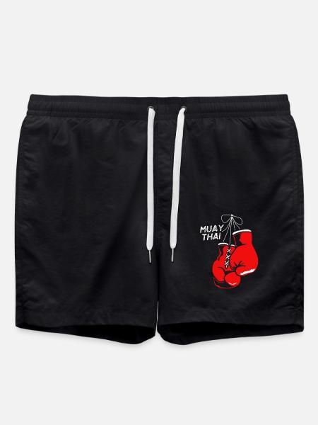 Muay Thai - Swim Trunks - black