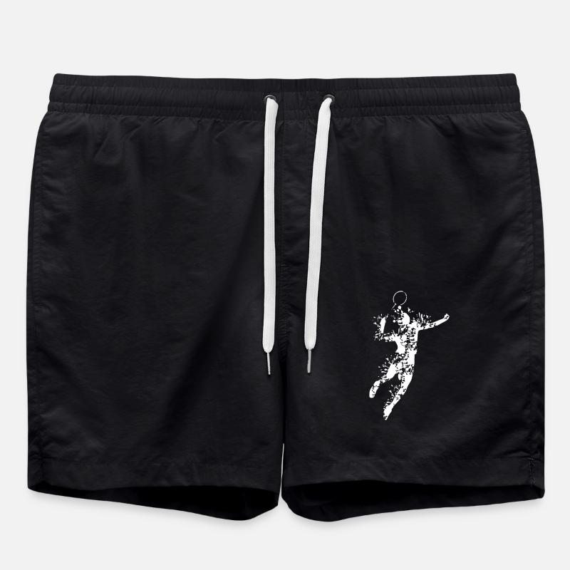 Badminton Design - Short de bain - noir