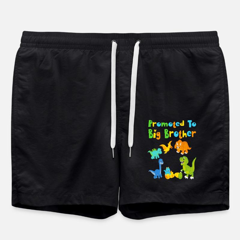 Enfin grand frère Dino - Short de bain - noir