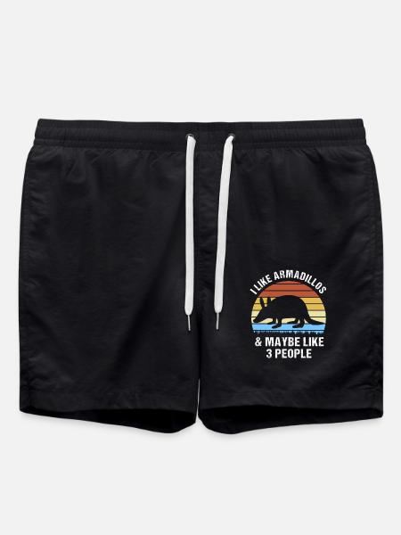 Armadillo - Swim Trunks - black