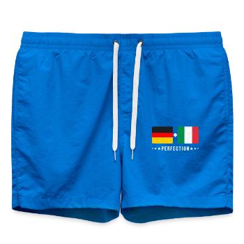 Italie Allemagne Drapeau - Short de bain - cobalt blue - Devant