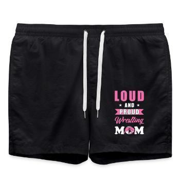 Catch mom - Short de bain - noir - Devant - AI Model Male 185 light (185cm)