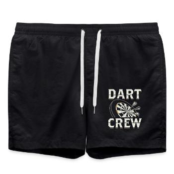 Fléchettes Fléchettes Fléchettes Fléchettes darts cadeau - Short de bain - noir - Devant - AI Model Male 185 light (185cm)