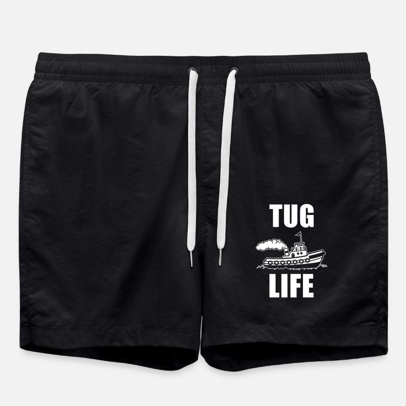 tug - Swim Trunks - black