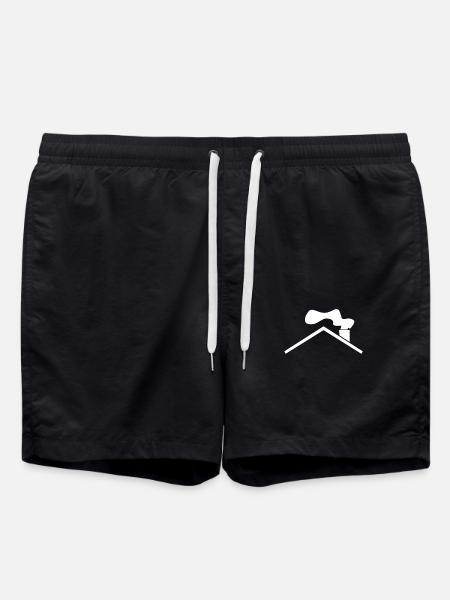roof - Swim Trunks - black