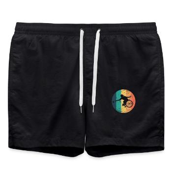Boccia Precision and Ball - Swim Trunks - black - Front - AI Model Male 185 light (185cm)