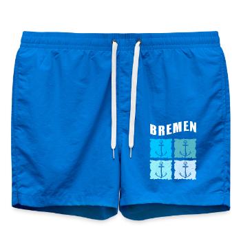 Brême ville nord de l’Allemagne du Nord Cadeau Moin - Short de bain - cobalt blue - Devant