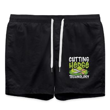 CUTTING HEDGE TECHNOLOGY - Swim Trunks - black - Front - AI Model Male 185 light (185cm)