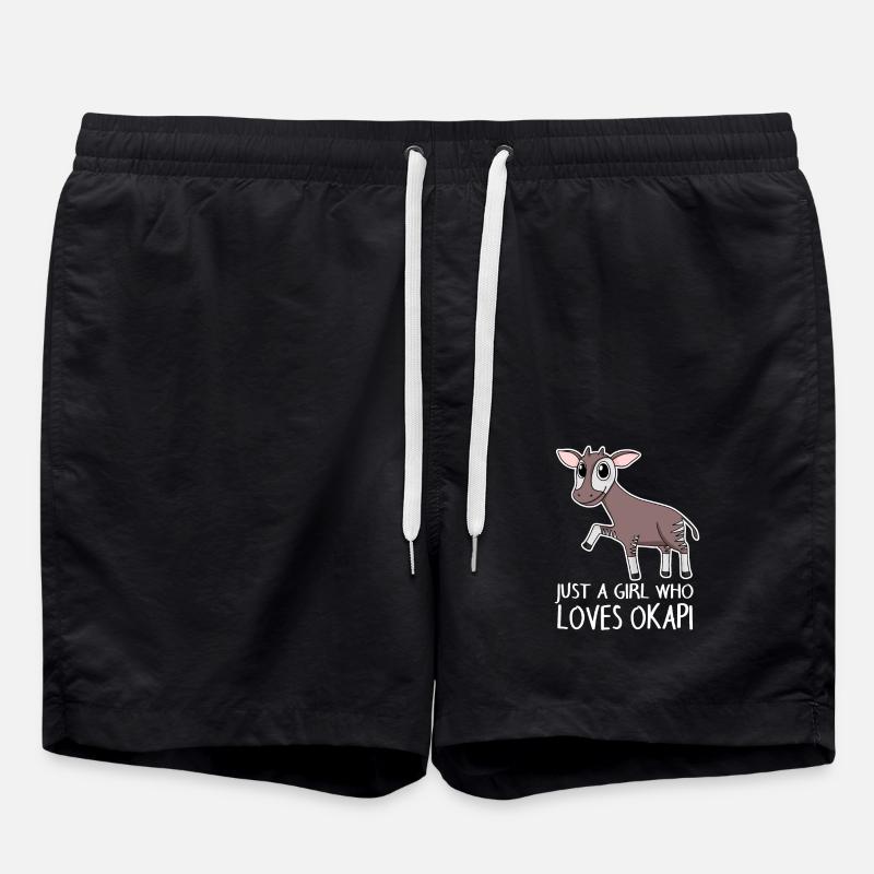Okapi - Short de bain - noir