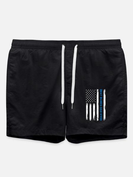 Bonus dad - Swim Trunks - black