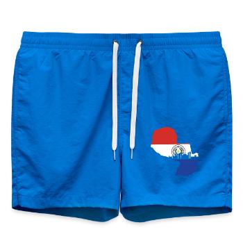Paraguay Flagge - Badeshorts - Cobalt blue - Vorne
