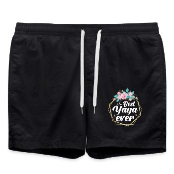 Meilleure grand-mère - Short de bain - noir - Devant - AI Model Male 185 light (185cm)
