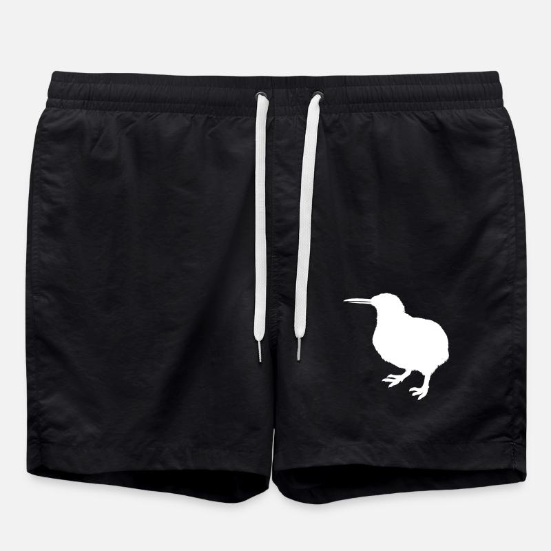 kiwi-oiseau kiwi - Short de bain - noir