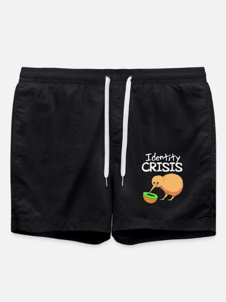 kiwi-vogel Kiwi Vogel - Badeshorts - Schwarz