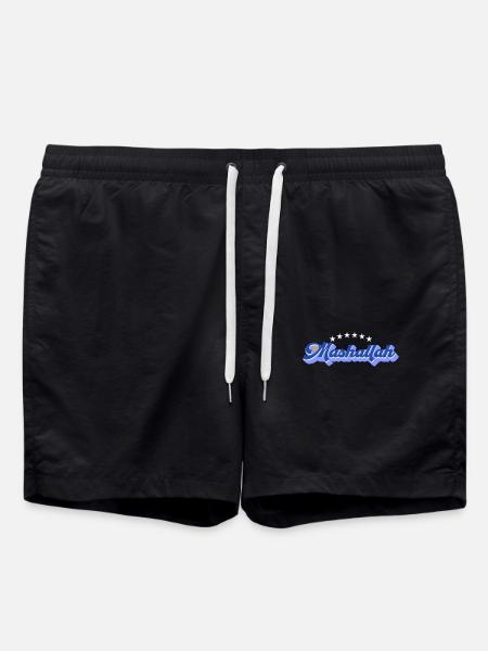 Mashallah Kosovo Style drapeau kosovar - Short de bain - noir