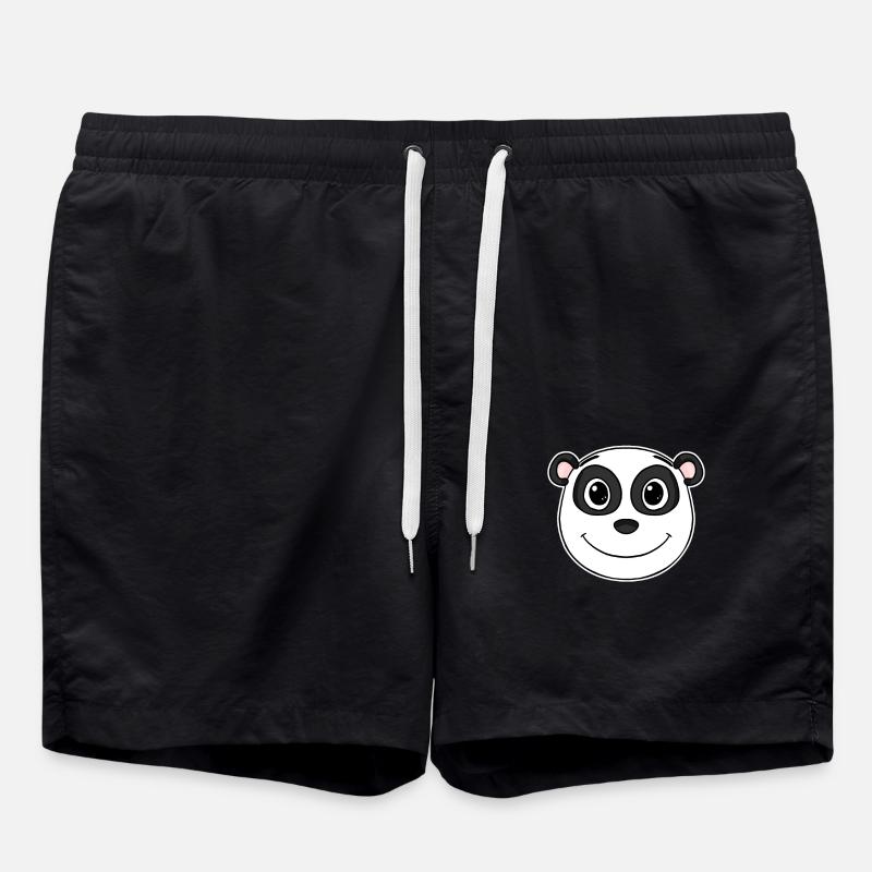 Panda - Short de bain - noir