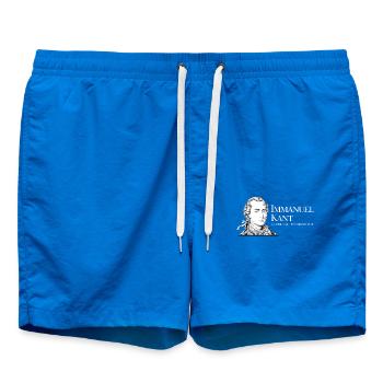 Emmanuel Kant - Short de bain - cobalt blue - Devant