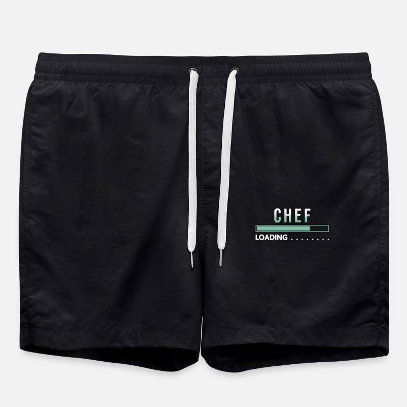 Chef loading gift ausbidlung - Swim Trunks - black